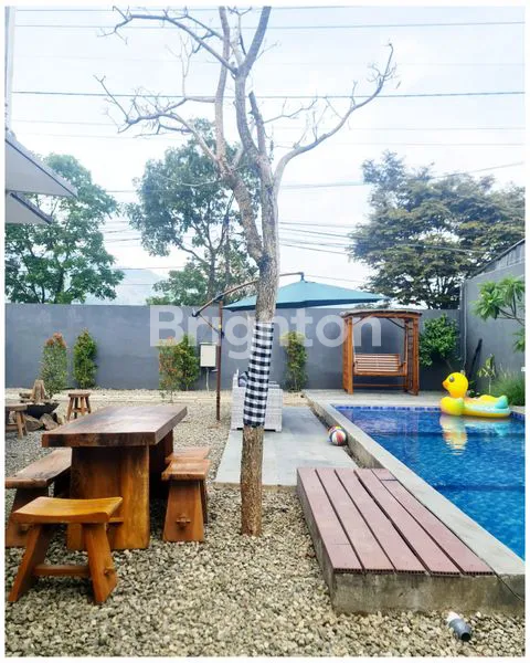 VILLA MEWAH DEKAT WISATA PANGALENGAN  DAERAH BANDUNG SELATAN