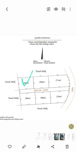 image TANAH PREMIUM 230M² DEKAT PANTAI BINGIN, VIEW LAUT ULUWATU (4)