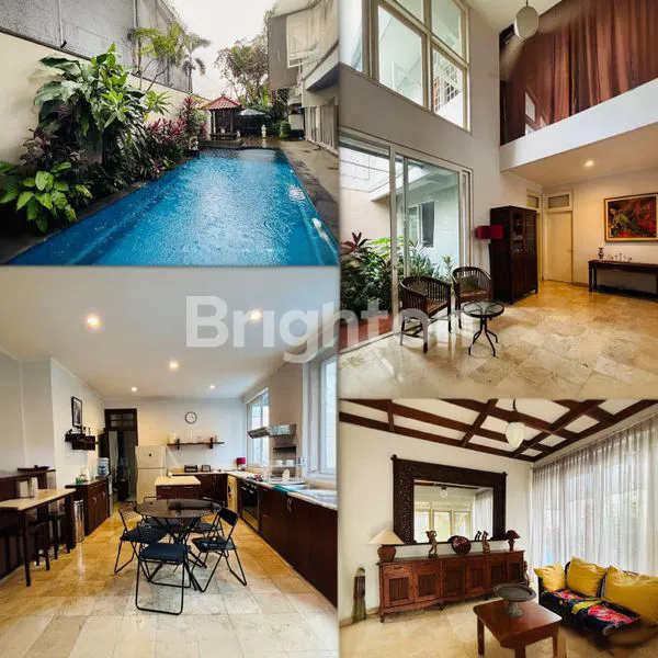 RUMAH EKSKLUSIF DENGAN KOLAM RENANG – PELITA, CILANDAK, JAKSEL