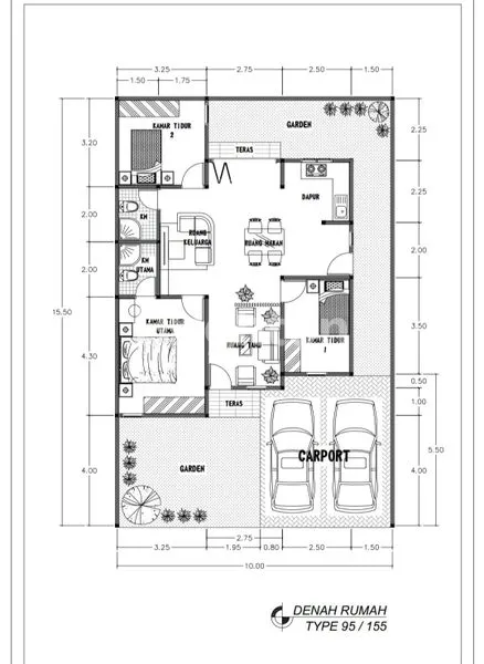 image RUMAH BARU 3KT DI RAWA INDAH ARIFIN AHMAD - SHM & KPR READY (7)