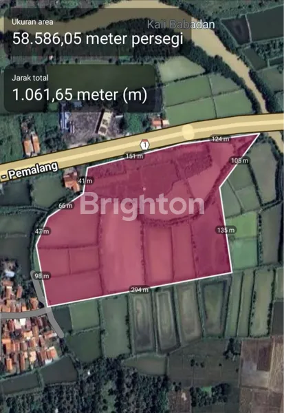 image LAHAN INDUSTRI NOLL JALAN PROVINSI TEGAL PEMALANG (PANTURA), LOKASI BAGUS JALAN KEMBAR BESAR, COCOK UNTUK INDUSTRI (2)
