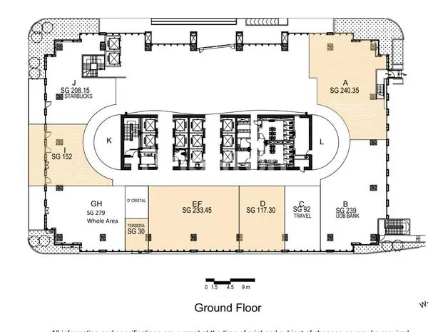 RUANG PERKANTORAN GROUND FLOOR DI TB SIMATUPANG JAKARTA SELATAN