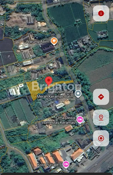 image DIJUAL TANAH 14,26 ARE - KERAMAS (3)