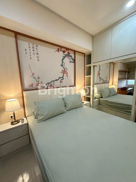 APARTEMENT GRAND DHARMAHUSADA LAGOON STUDIO PLUS DEKAT ITS PAKUWON CITY BELLA AMOR EDUCITY SEKOLAH ALAZHAR CITA HATI GLORIA GALAXI MALL PCM UNAIR KAMPUS C