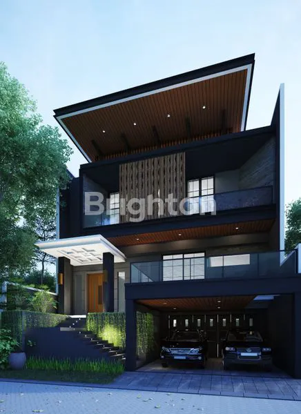 image RUMAH 3.5 LANTAI NEW MODERN MEWAH LUXURY STRATEGIS WATERFRONT CITRALAND SURABAYA (1)
