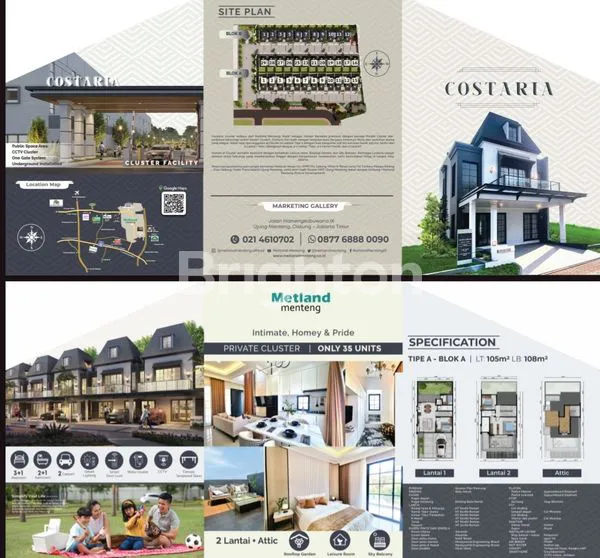 image RUMAH MEWAH 2 LANTAI COSTARIA METLAND MENTENG JAKARTA (6)