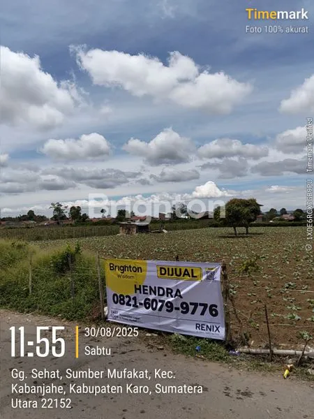 image TANAH SHM 8.000 M² DI KABANJAHE – STRATEGIS, DATAR, COCOK UNTUK PERUMAHAN & INVESTASI! (1)