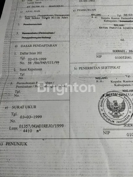 image SAWAH PENGAIRAN MELIMPAH NGADIREJO GUNUNG KAWI KEC KROMENGAN. (4)