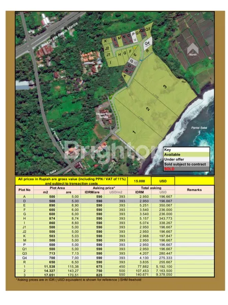 image BEACHFRONT LAND IN SABA, GIANYAR (6)