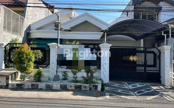 RUMAH FULLY FURNISHED LOKASI STRATEGIS  DEKAT PAKUWON CITY GALAXY MALL SUTOREJO KENJERAN MERR KERTAJAYA ITS UNAIR