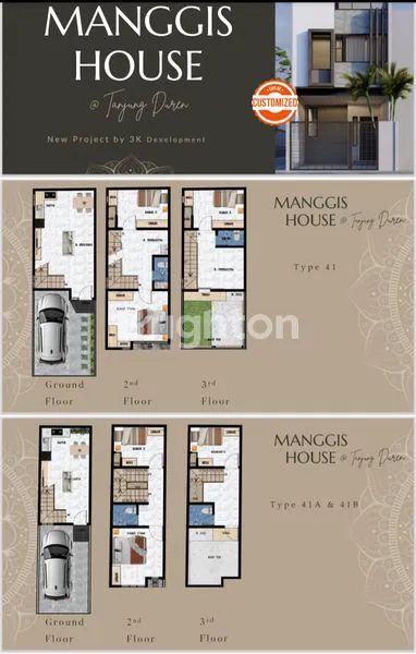 image RUMAH BARU 3 LANTAI TANJUNG DUREN (2)