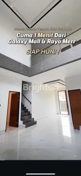 image RUMAH MEWAH 2 LANTAI DI KERTAJAYA INDAH TIMUR - SHM SIAP HUNI (2)
