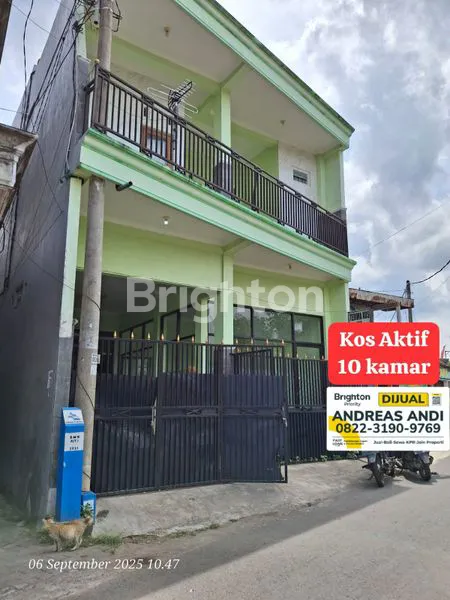 image DIJUAL RUMAH KOS WARNA HIJAU, LOKASI STRATEGIS DI PUSAT KOTA TULUNGAGUNG. (1)
