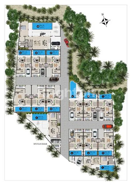 image VILLA MEDITERANIA MEWAH 3KT DI UMALAS - BRAND NEW (8)