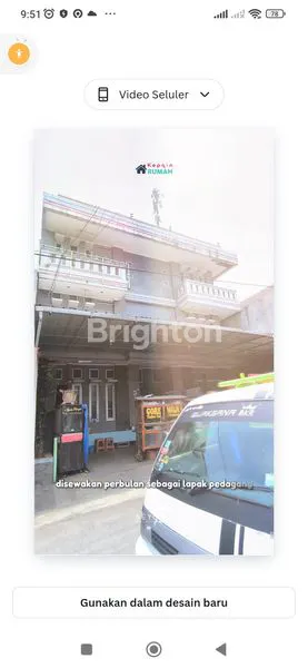 RUKO LUAS 900M² DI CIKADUT, LOKASI PREMIUM