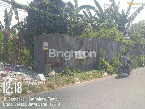 image JUAL TANAH KAVLING LOKASI STRATEGIS COCOK DIBANGUN RUMAH, RUKO, GUDANG, DLL (1)