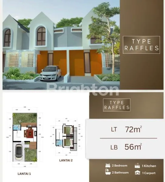 image DIJUAL RUMAH AREA MERJOSARI KOTA MALANG (1)