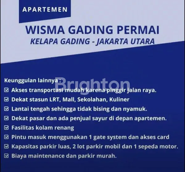 image APARTMENT WISMA GADING PERMAI KELAPA GADING (4)