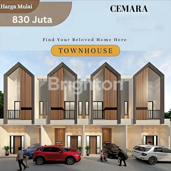 image TOWN HOUSE VILLA  BARU 2,5 TINGKAT - SIAP HUNI - LOKASI STRATEGIS (1)