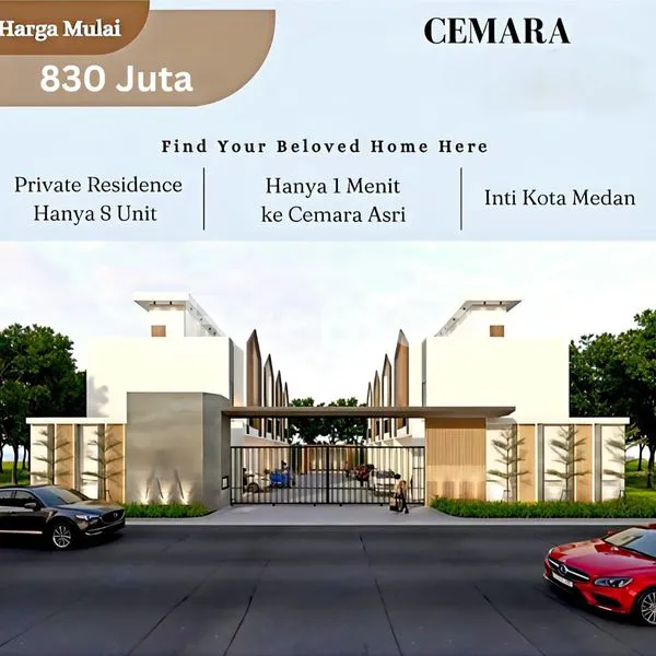 image TOWN HOUSE VILLA  BARU 2,5 TINGKAT - SIAP HUNI - LOKASI STRATEGIS (2)