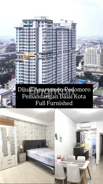 image APARTEMEN MEWAH PODOMORO LIBERTY 56M2, FULL FURNISH, VIEW KOTA (1)