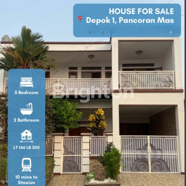 RUMAH 2 LANTAI SIAP HUNI DI DEPOK JAYA – LINGKUNGAN NYAMAN DAN STRATEGIS