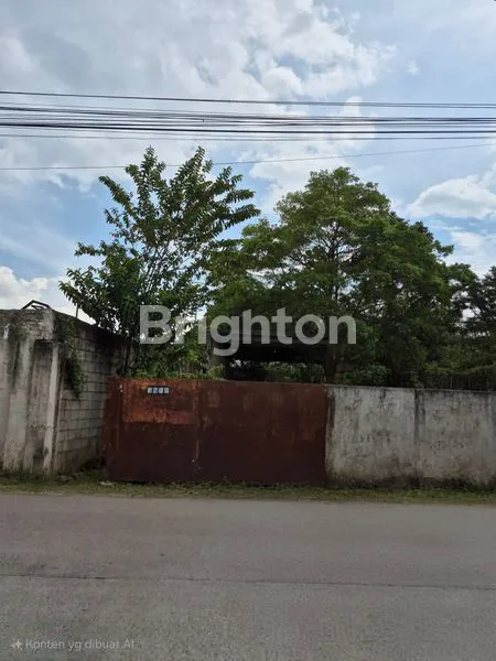 TANAH KOMERSIAL 800M2 DI JL RAYA SAPAN, COCOK UNTUK GUDANG