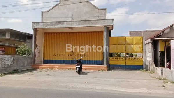 RUKO PINGGIR JALAN RAYA  COCOK UNTUK USAHA DAN GUDANG