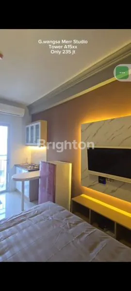 image APARTEMEN STUDIO GUNAWANGSA MERR FULL FURNISH, VIEW KOTA SURABAYA (1)