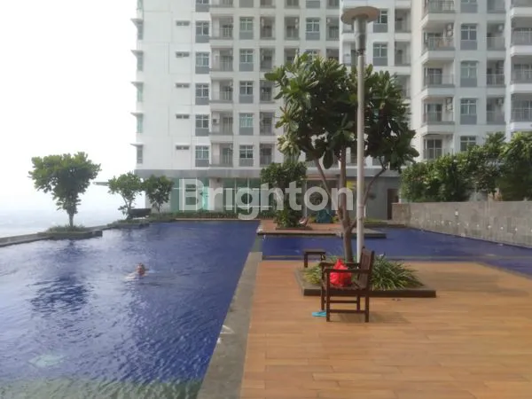 CONDOMINIUM GREEN BAY PLUIT, 3+1 BR, VIEW LAUT,  LANTAI TINGGI