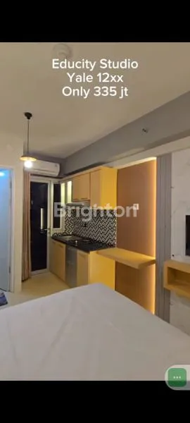 image STUDIO MEWAH EDUCITY YALE, FULL FURNISH VIEW POOL PAKUWON (1)