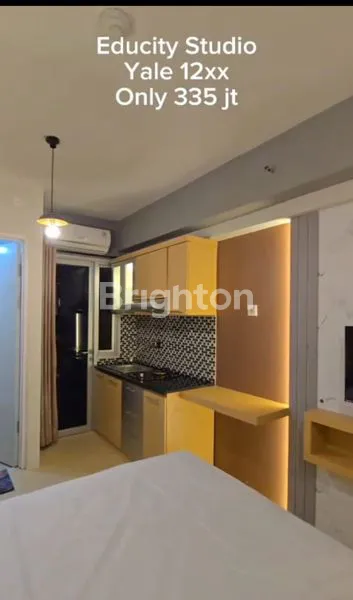 image STUDIO MEWAH EDUCITY YALE, FULL FURNISH VIEW POOL PAKUWON (6)