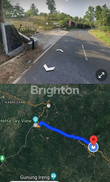 image TANAH LUAS KONTUR BERBUKIT , COCOK UNTUK RESTO, AGRO WISATA, HOTEL. HANYA 4,3 KM KE HEHA SKYVIEW. (4)