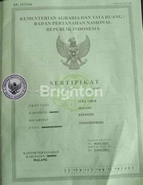 image DI JUAL RUKO DAN RUMAH TINGKAT KEPANJEN (4)