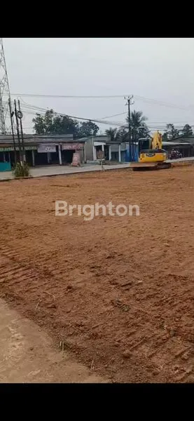 KAVLING KOMERSIL KOTAK DIPINGGIR JALAN RAYA CISOKA TIGA RAKSA TANGERANG