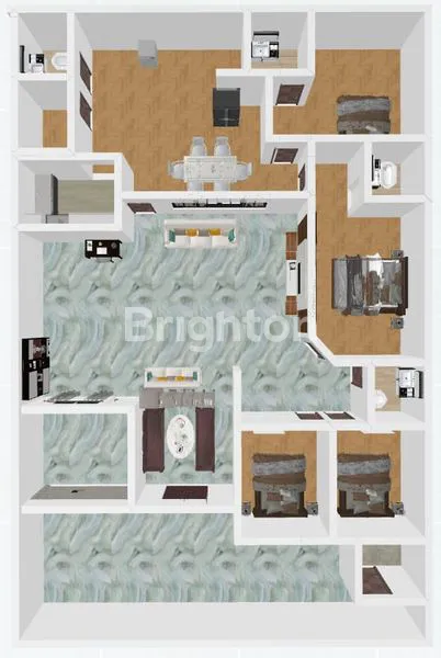 image RUMAH LUAS & NYAMAN DI SARIJADI BANDUNG – SEMI FURNISHED (8)