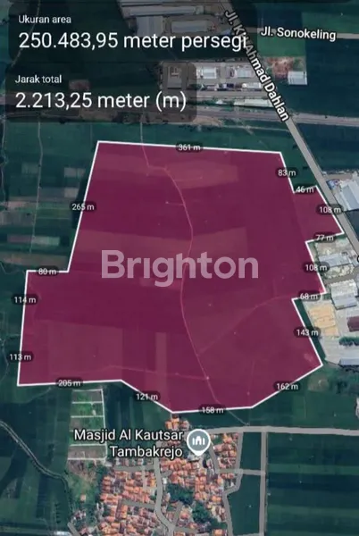 LAHAN INDUSTRI PEMALANG JATENG, BUTUH URUG, STRATEGIS DEKAT EXIT TOL