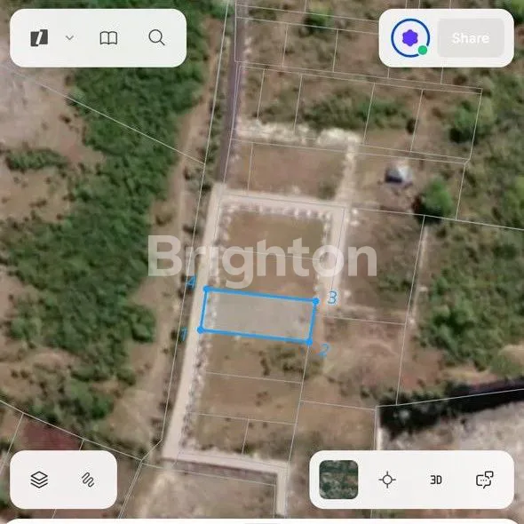 image TANAH 600M2 VIEW LAUT DAN GWK DI GOA GONG UNGASAN BALI (2)