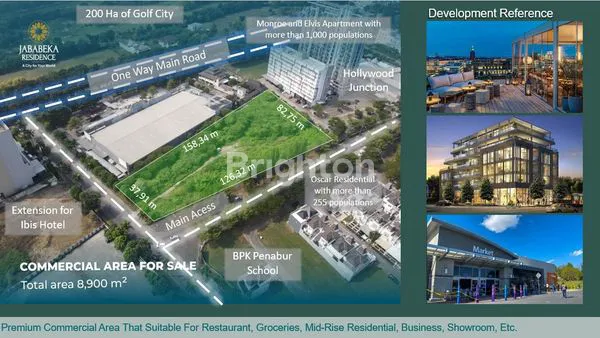 TANAH KOMERSIAL DI JABABEKA CIKARANG