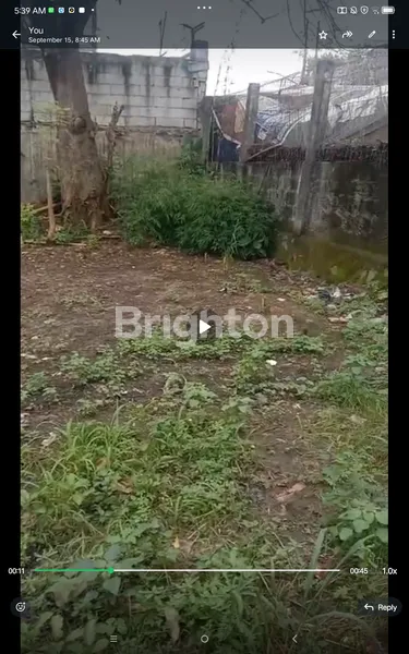 LAHAN STRATEGIS PINGGIR JALAN RAYA UTAMA 3000METER PERIGI BINTARO TANGSEL