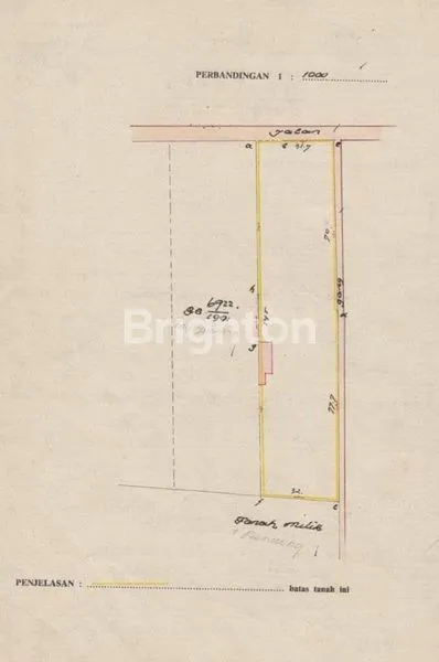 image *HOT DEAL! TANAH 650JUTA/ARE, SHM, ZONA KUNING DI KELAN TUBAN* (3)