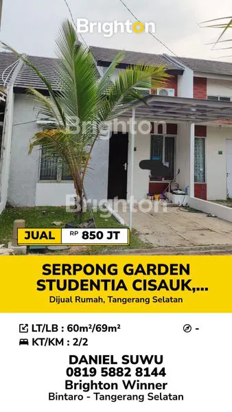 image RUMAH 2 LANTAI ASRI DI SERPONG GARDEN STUDENTIA CISAUK (1)