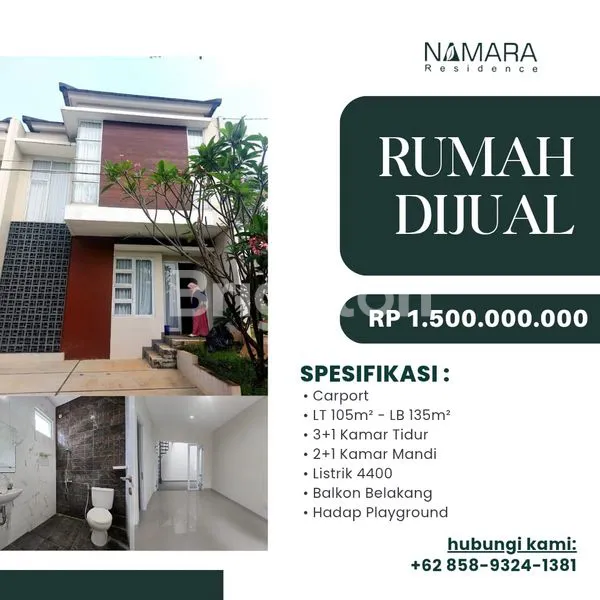 image RUMAH 2 LANTAI STRATEGIS, NYAMAN BEBAS BANJIR (1)