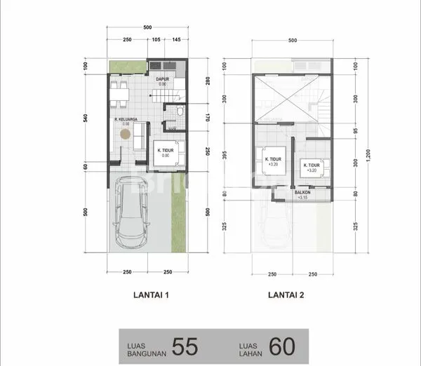 image DIJUAL RUMAH 2 LANTAI MURAH LINGKUNGAN ASRI (2)