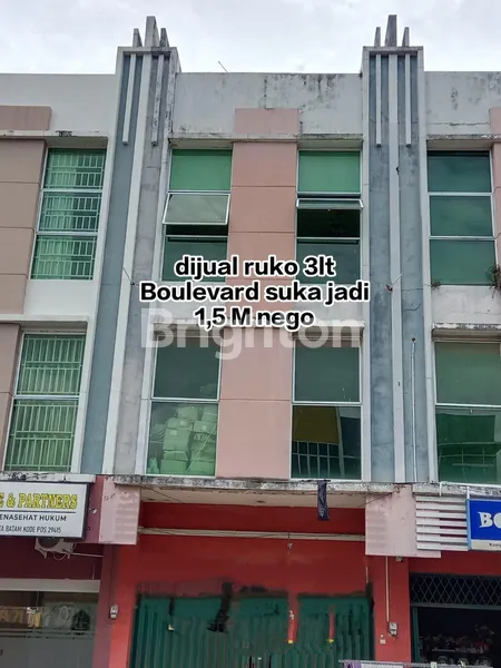image RUKO 3 LANTAI BOULEVARD SUKAJADI – LOKASI STRATEGIS, 1,5 M NEGO (1)