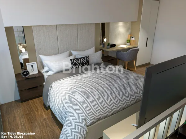 image APARTEMEN 1 BEDROOM U RESIDENCE BIZLOFT LIPPO KARAWACI TANGERANG FURNISHED (5)
