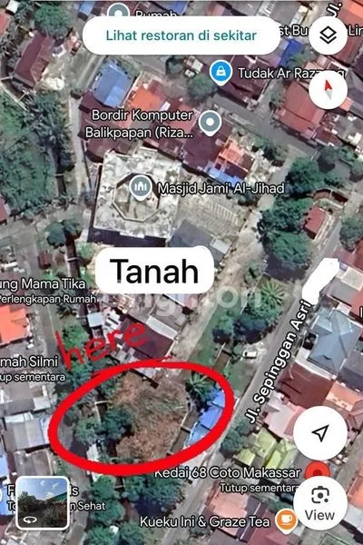 image LAHAN KOSONG POSISI HOOK DI SEPINGGAN (3)