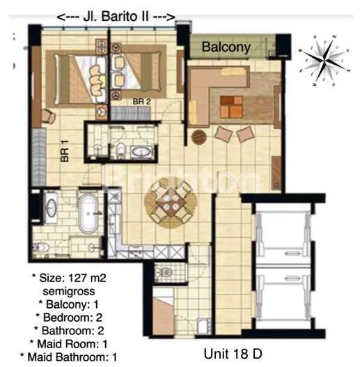 image LA MAISON,  APARTEMEN HUNIAN EKSKLUSIF DENGAN LOKASI STRATEGIS DI JANTUNG KOTA KEBAYORAN BARU, HUNIAN DENGAN DISAIN DAN ARSITEKTUR MODERN,  EFISIENSI RUANG DAN FINISHING KUALITAS TINGGI, MELENGKAPI GAYA HIDUP METROPOLITAN YANG MEMBERIKAN TINGKAT LAYANAN P (8)