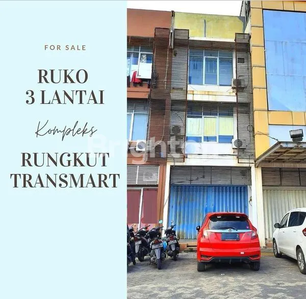 image RUKO BU, TURUN HARGA 500JUTAAN, 3 LANTAI DEKAT TRANSMART RUNGKUT (1)