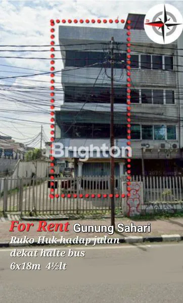 RUKO GUNUNG SAHARI RAPI SIAP PAKAI